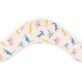 Muslin Zoe´s dinosaurer på beige