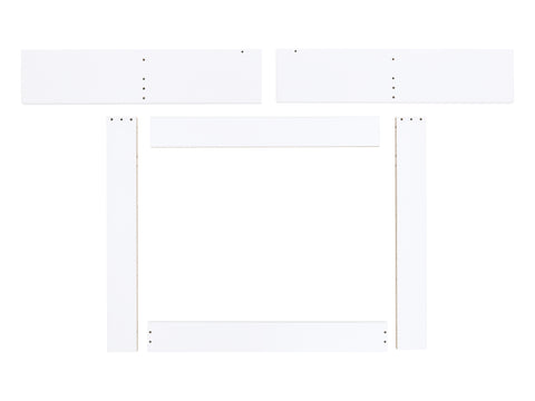 Wickelaufsats hvid passer til 160 cm bred HEMNES kommode med blændplade (Kopi)