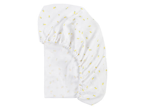 Monteret lagen muslin gule citroner