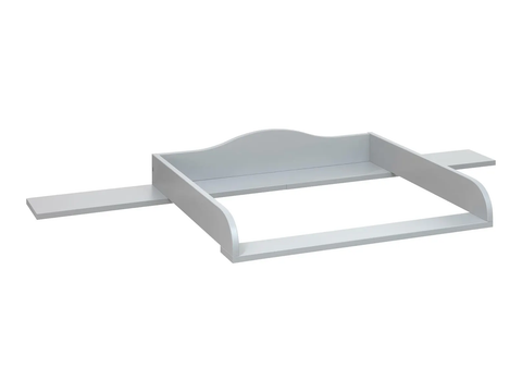 Udskiftningsbeslag hvid velegnet til 160 cm bred HEMNES kommode med panel