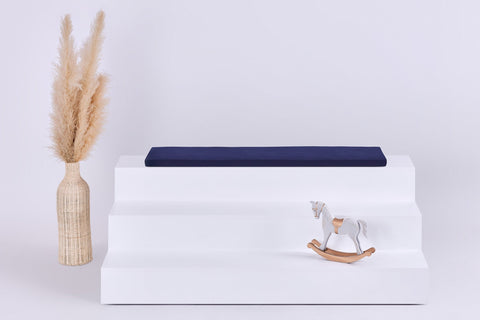 Sædehynde til Ikea TROFAST Musselin mørkeblå