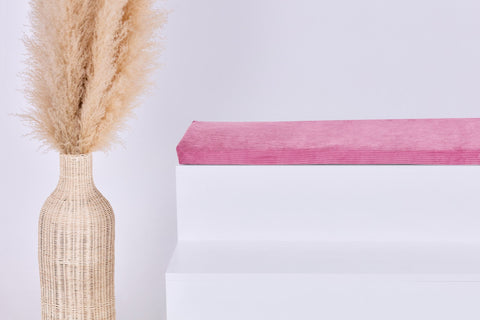 Sædepolstring til Ikea TROFAST Cord Bred kord Rosa