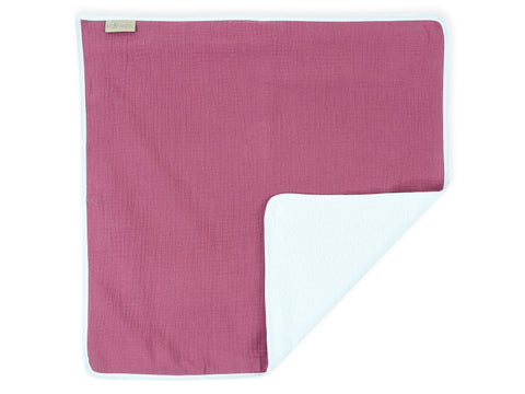 Pusleunderlag muslin lilla