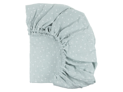 Monteret ark muslin mynte mælkebøtter