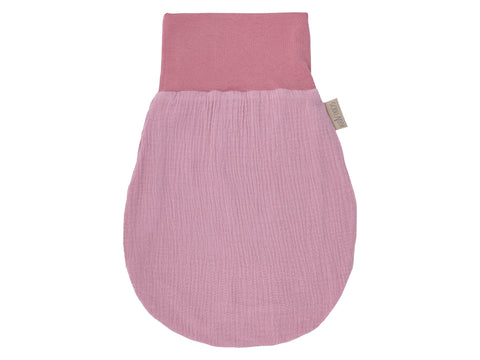 Rulletaske efterår vinter muslin pink