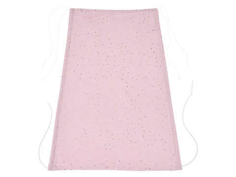 Shade sejl muslin gyldne prikker på pink