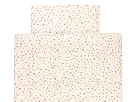 Sengesæt muslin grene brune