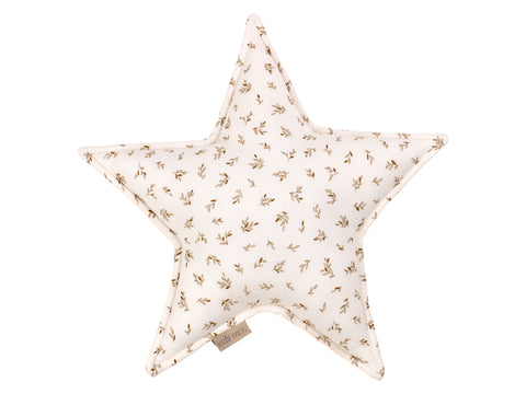 Stjernepude muslin grene brune