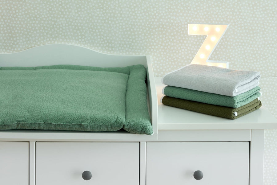 Dobbelt crepe grøn jade