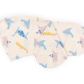 Muslin Zoe´s dinosaurer på beige