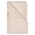 Fløjl Bredriflet Beige Taupe