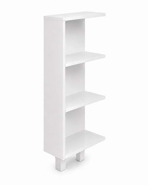 Opbevaringsreol hvid, passer til HEMNES 108 cm med to store justerbare fødder