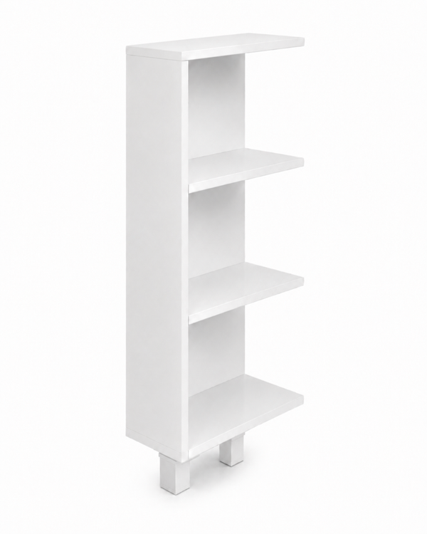 Opbevaringsreol hvid, passer til HEMNES 108 cm med to store justerbare fødder