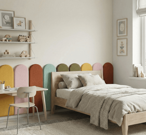 Wandpanel afrundet dobbeltkrøl