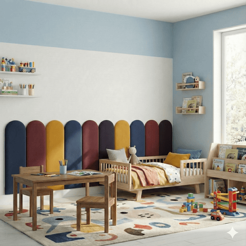 Wandpanel afrundet hør