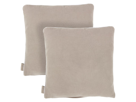 Pudebetræk muslin beige