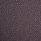 KraftKids Stoff Musselin beige MUW SSS141: 100% Baumwolle in dunklem Braun mit unregelmäßigem Muster aus kleinen, hellrosa Punkten für einen zeitlosen, von einer Sternennacht inspirierten Look.