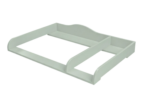 KraftKids pusleplade XXL pastelgrøn ekstra bred 108 cm med skillevæg til 108 cm bred HEMNES