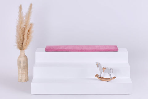 Sædepolstring til Ikea TROFAST Cord Bred kord Rosa