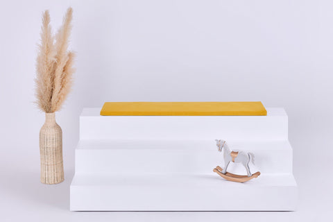 Sædehynde til Ikea TROFAST dobbeltkrep gul sennep
