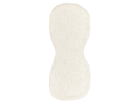 Bøvse klud grå uregelmæssige prikker på hvidt