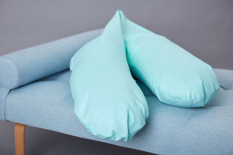 kvalitets ammepude hvide prikker på mynte