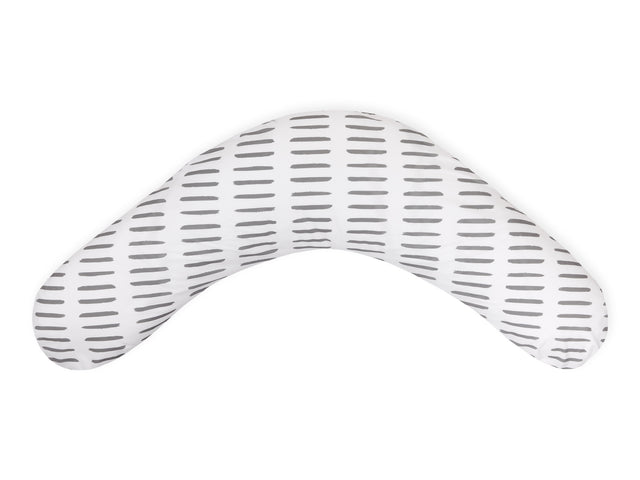 Kvalitets ammepude grå linjer på hvid