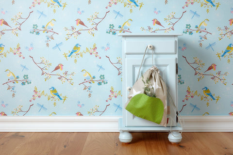 Gymnastiktaske store hvide stjerner på beige hvide prikker på grøn