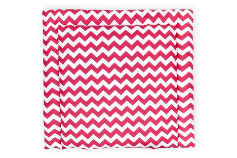 Pusleunderlag Chevron magenta