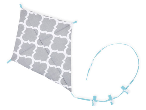 Luftdrage marokkansk kløver grå