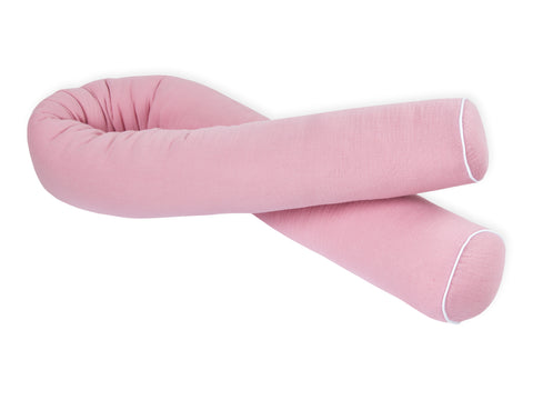 Puslebord kant muslin pink