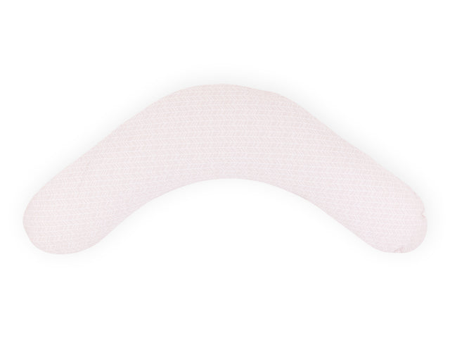Kvalitets ammepude hvidt fjermønster på pink