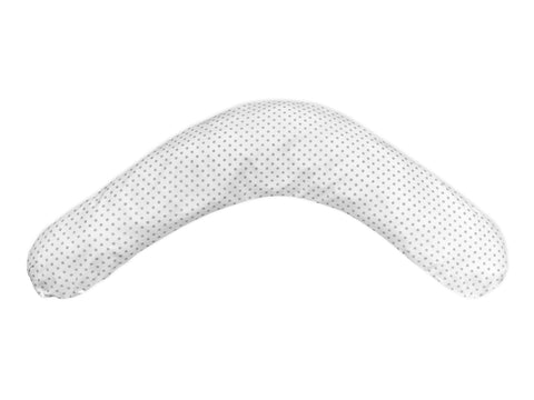 Kvalitets ammepude grå prikker på hvid